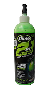 Liquido Gel Slime neumáticos y cámaras 2 en 1 - 16 oz.
