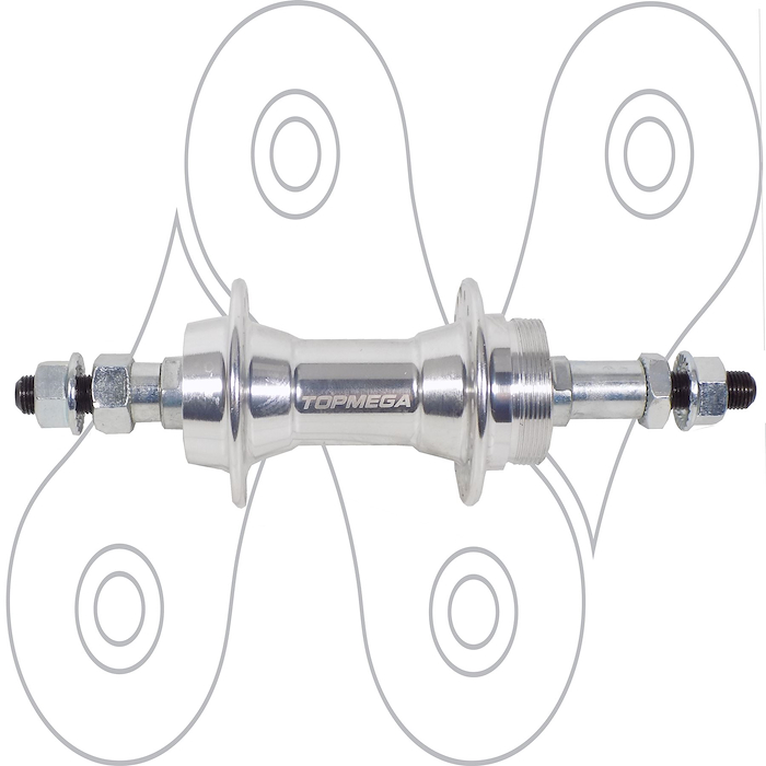 Maza trasera 36ag  de aluminio para piñon de 6/7v rosca tuer - $ 10.224