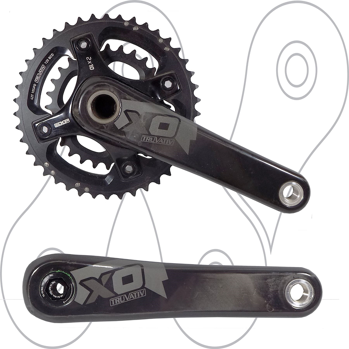 Platopalanca Truvativ Sram X.0 2.2 de 175 mm - $ 514.505