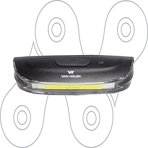 Luz delantera recargable USB Van Halen VAN800