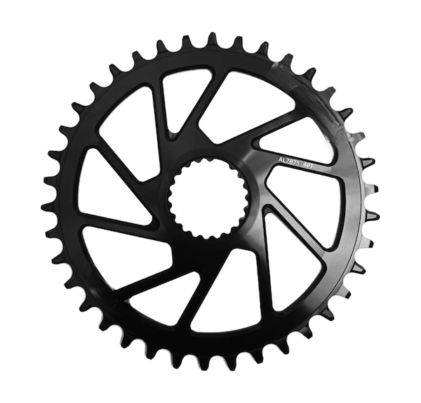 Engranaje monoplato SHUN Aluminio 7075 CNC 40T DIRECT MOUNT