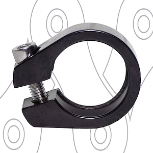 Collar 28.6 de aluminio con tornillo incluido
