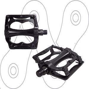 Pedales Fixie/Bmx/MTB UM de Aluminio con pines 9/16