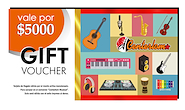 Tarjeta Obsequio GIFT VOUCHER válido por $5000  GIFT5000