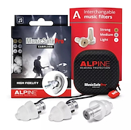 Tapones para Oidos MusicSafePRO x 3u - Filtros x 3  pares, ALPINE ALPI07