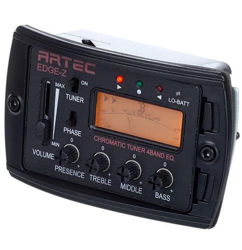 Ecualizador para Clasica Activo 4Bd C/Phase Canon C/Afinador ARTEC EDGE-Z