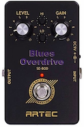 Pedal de Efecto para Guitarra Blues Overdrive ARTEC SE-BOD