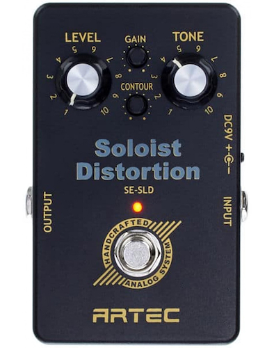 Pedal de Efecto para Guitarra Soloist Distortion ARTEC SE-SLD