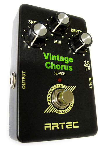 Pedal de Efecto para Guitarra Vintage Chorus ARTEC SE-VCH