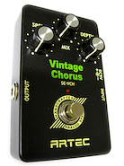 Pedal de Efecto para Guitarra Vintage Chorus ARTEC SE-VCH