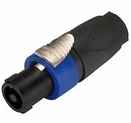 Ficha Conector Speakon Macho para Cable 4 contactos ARTEKIT SNL4