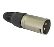 Ficha Conector Canon Macho XLR de p/Cable ARTEKIT CMX