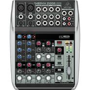 Consola Mixer Analógica 10 Canales 2 Buses Con Comp USB BEHRINGER XENYX Q1002USB