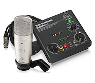 Kit de Grabacion Sreaming Interfaz  + Microfono C1 BEHRINGER VOICE STUDIO