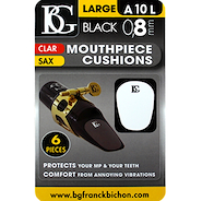 Protector De Boquilla Saxo/Clarinete Negro 0.8mm C/U BG A10L Large