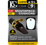 Protector De Boquilla Saxo/Clarinete Transparente 0.9mm C/U BG A12L Large
