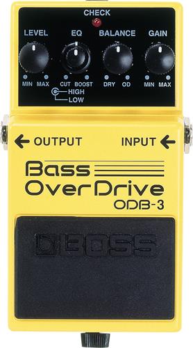 Pedal de Efecto para Bajo OverDrive BOSS ODB3
