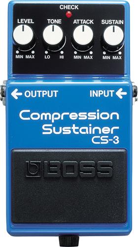 Pedal de Efecto para Guitarra Compresor Susteiner BOSS CS3