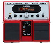 Pedal de Efecto para Voces Armonizador Vocal Performer BOSS VE20