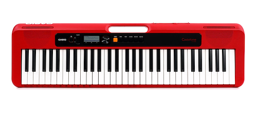 Organo Teclado 5 Octavas 61 Teclas 400 sonidos 77 ritm Red CASIO CT-S200RD