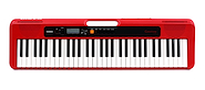 Organo Teclado 5 Octavas 61 Teclas 400 sonidos 77 ritm Red CASIO CT-S200RD