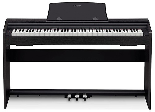 Piano Digital Electronico 88 Teclas TriSensor Privia CASIO PX770BK