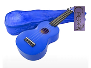 Ukulele Soprano Azul - Incluye Funda COCOON KU-BW-U