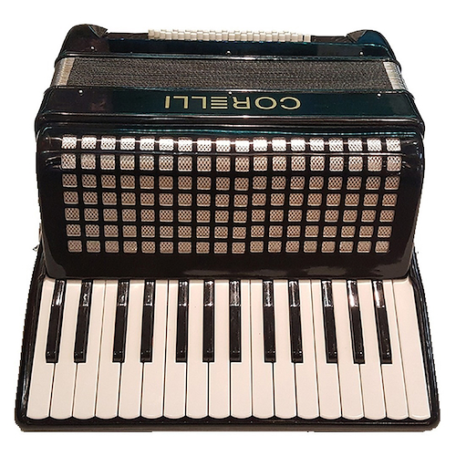 Acordeon a Piano 48 bajos c/Estuche CORELLI HC3048(A) BK