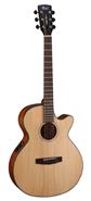 Guitarra Electroacustica Sfx Tapa Sólida c/Funda CORT SFX-E-NS