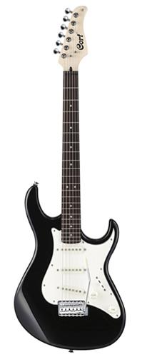 Guitarra Electrica Strato (S-S-S) c/Duncan Designed Black CORT G240-BK*