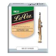 Caña para Saxo Soprano Medium LA VOZ DADDARIO Woodwinds RIC10MD