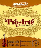 Cuerda para Violin 2da Aluminio ProArté DADDARIO J56024/4M