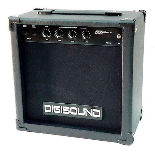 Amplificador para Bajo 20W DIGISOUND JUNIOR BASS 20