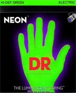 Encordado para Guitarra Electrica Neon Green 010 DR NGE-10*