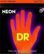 Encordado para Guitarra Electrica Neon Orange 010 DR NOE-10*