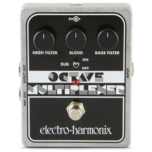 Pedal de Efecto para Guitarra Octavador ELECTRO HARMONIX OCTAVE MULTIPLEXER