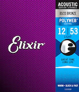 Encordado para Acustica 012 Bronze 80/20 POLYWEB ELIXIR 11050