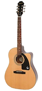 Guitarra Acustica c/Corte NATURAL EPIPHONE AJ-100EC NAT / J-15EC