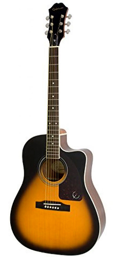 Guitarra Electroacustica c/Corte VINTAGE SUNBURST EPIPHONE AJ-220SCE VS