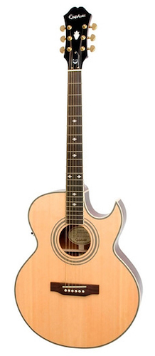 Guitarra Electroacustica c/Corte NATURAL EPIPHONE PR-5E NAT