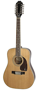 Guitarra Acustica 12 Cuuerdas NATURAL EPIPHONE DR-212 NA