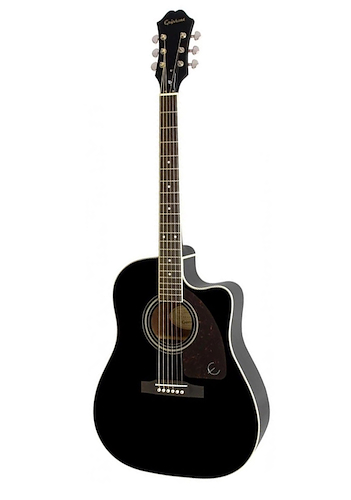 Guitarra Electroacustica c/Corte NEGRA EPIPHONE J-45EC STUDIO EB