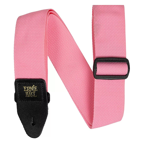 Correa para Guitarra Polypropileno - ROSA ERNIE BALL P05376