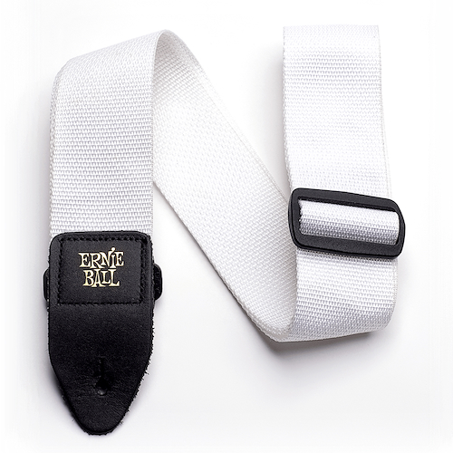 Correa para Guitarra Polypropileno - BLANCA ERNIE BALL P04036