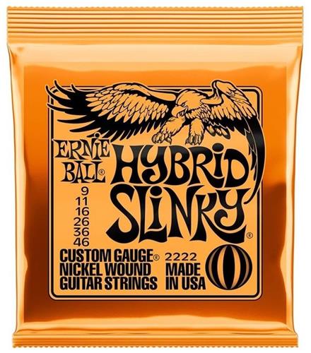 Encordado para Electrica Slinky Nickel Wound 9-46 ERNIE BALL P02222