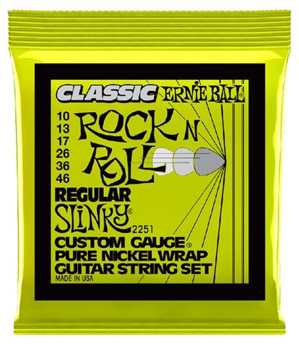 Encordado para Electrica Slinky Classic Rock´n´roll 10-46 ERNIE BALL P02251