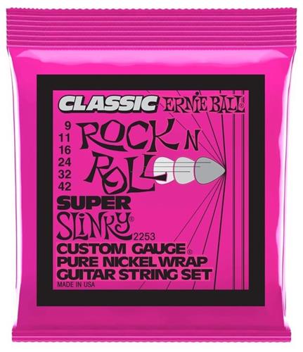 Encordado para Electrica Slinky Classic Rock´n´rolll 9-42 ERNIE BALL P02253