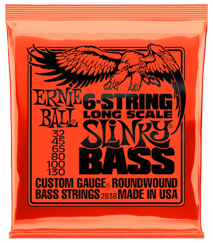 Encordado para Bajo Slinky Nickel Wound 32-130 6c ERNIE BALL P02838