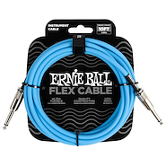 Cable Plug - Plug Flex 3 mts. CELESTE ERNIE BALL P06412