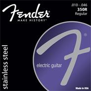 Encordado para Guitarra Electrica 010 Stainless Steel FENDER 350R